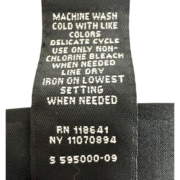 Lane Bryant Womens 22/24W Blouse Black Red White Sheer Button-Down 3/4 Sleeves - Picture 7 of 8